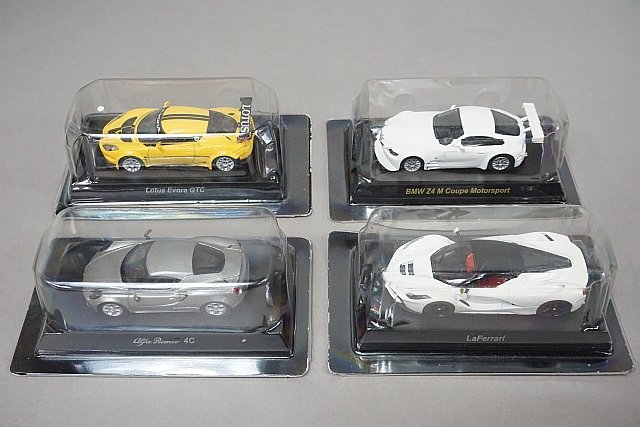 京商 1/64 アルファロメオ ミニカーコレクション4 Alfa Romeo 4C / ラ