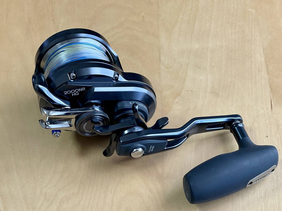 美品】SHIMANO 19 OCEA JIGGER F CUSTOM 2000NRHG / シマノ