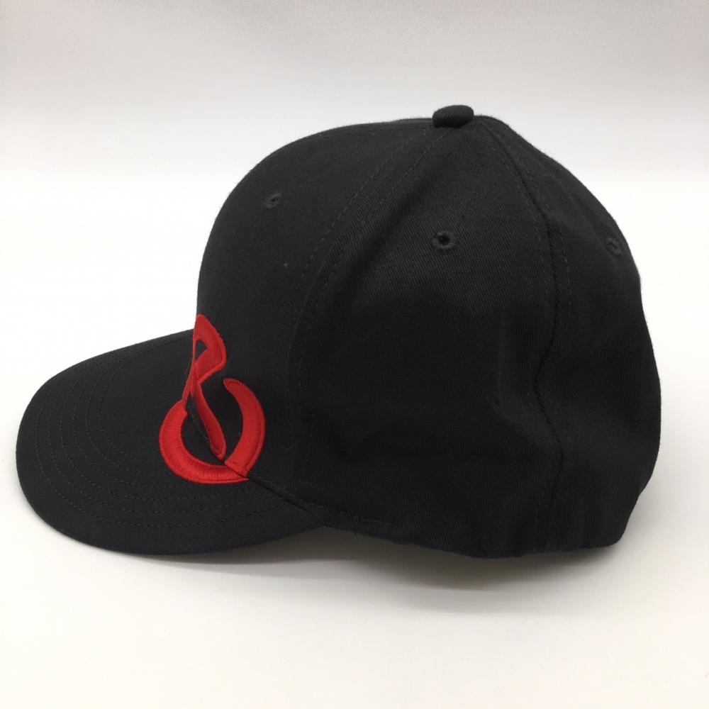超美品】スコッティキャメロン フラットキャップ 黒×レッド サークルT