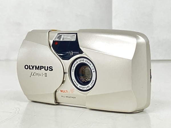 OLYMPUS オリンパス μ-II mju ミュー 2 シャンパンゴールド 35mm F2.8