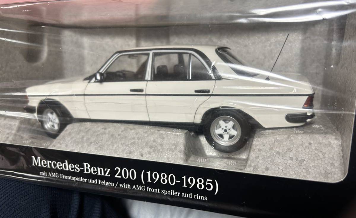 1/18 ノレブ メルセデス ベンツ 200 w123 ホワイト 1980 1985 AMG