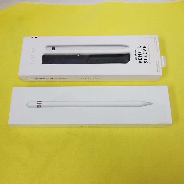 美品 Apple Pencil アップルペンシル 第1世代 「PENCIL SLEEVE 付属」 インボイス可 送料無料 MK0C2J/A 【k1031-35-1110本】清P