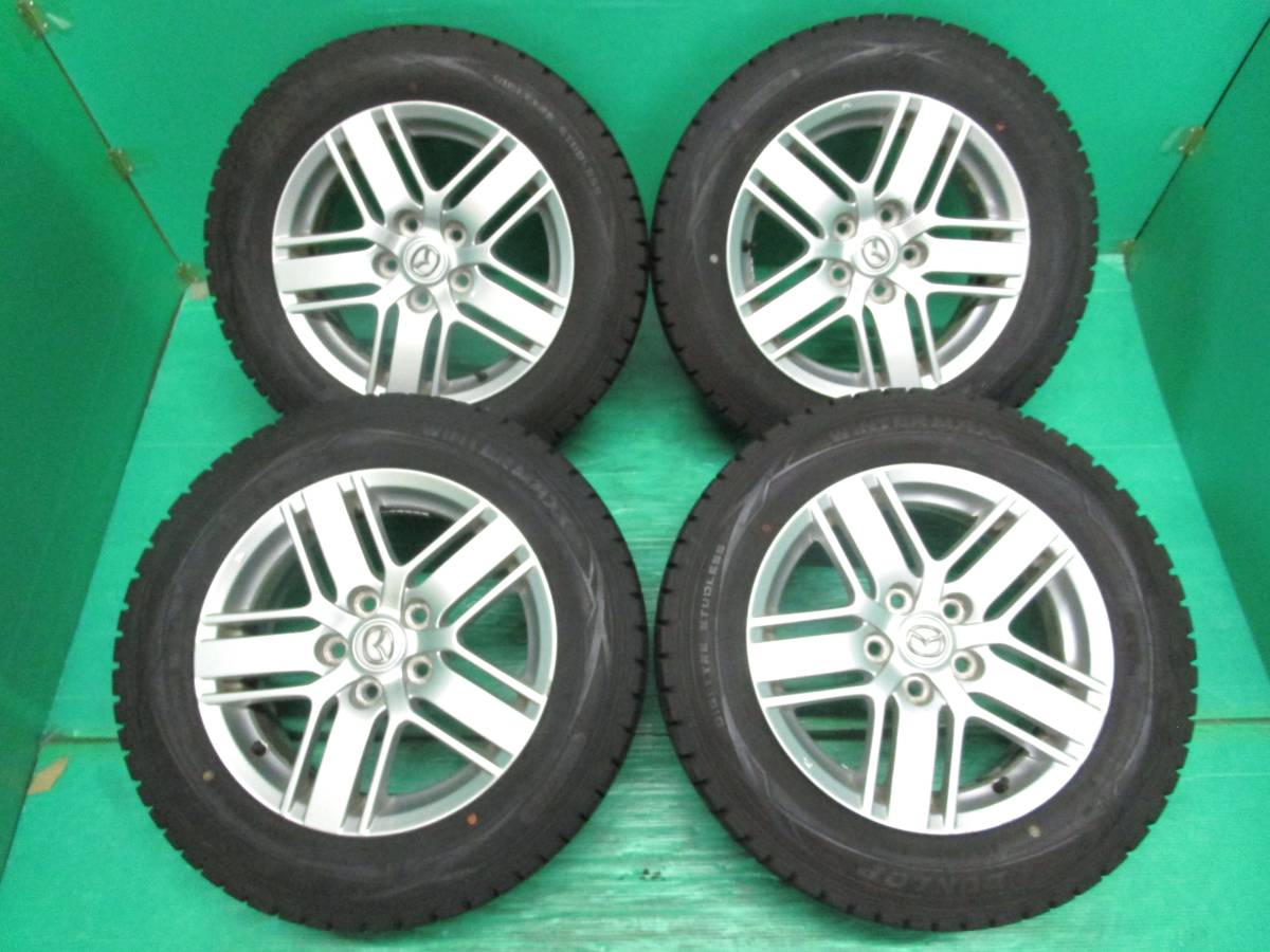 マツダ純正・CX-3・MPVなど・6.5J-16+45・5H/114.3・215/60R16 