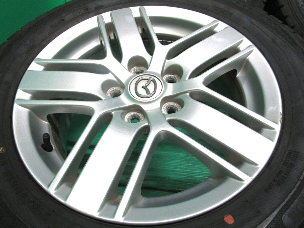 マツダ純正・CX-3・MPVなど・6.5J-16+45・5H/114.3・215/60R16 