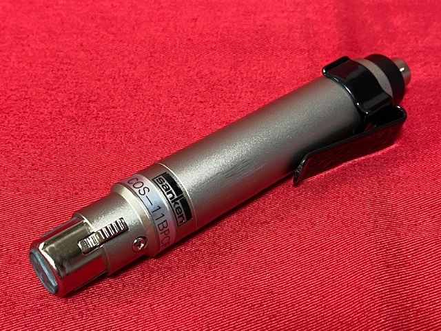 即決！sanken サンケン P-11sBPC F ラムサ用 コネクターインターフェイス 有線ピンマイク 用 USED 美品 評価100%！ 本人確認済！