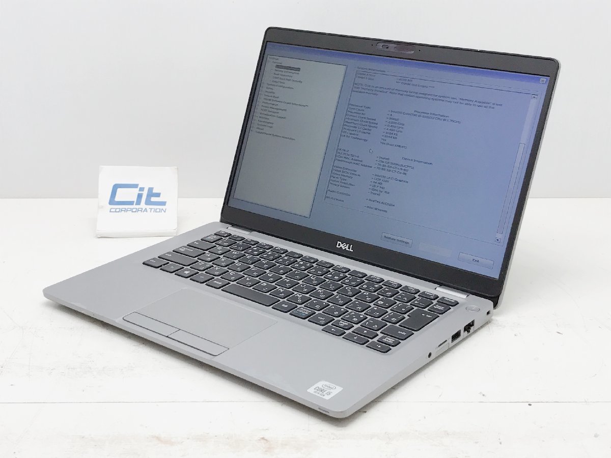 DELL latitude 5310 Core i5-10310U 1.7GHz 8GB SSD256GB 13.3