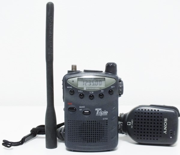 スタンダード　C701　144/430/1200MHz　3バンドハンディー