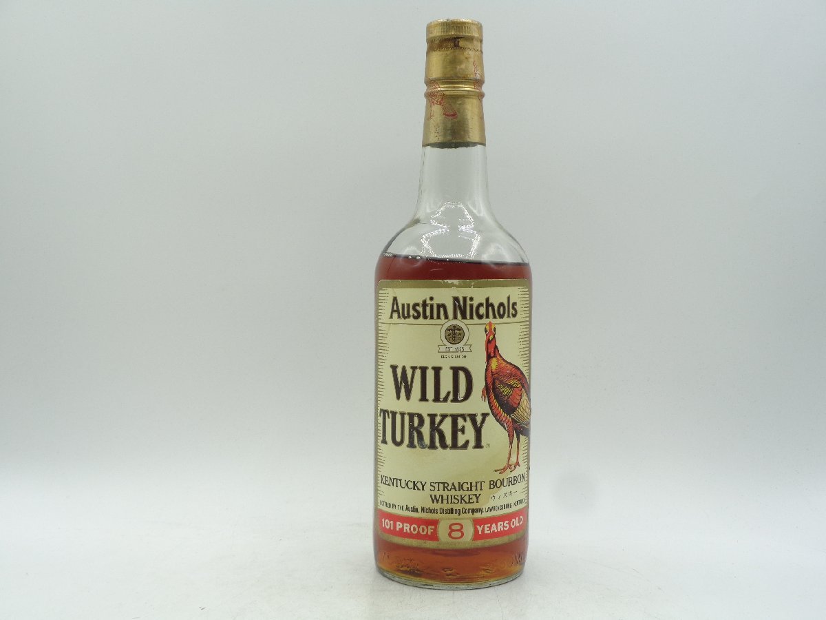 1円】～ WILD TURKEY 8年 ワイルド ターキー ケンタッキー バーボン  