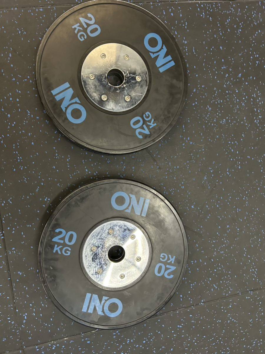 ONI バンパープレート 15kg×1枚 ONIご覧いただきありがとうございます