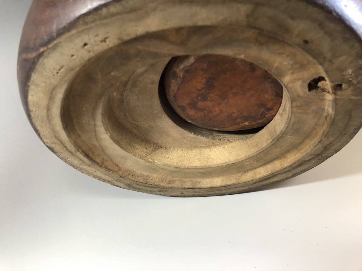人気定番，大得価 時代物　木製桐製蒔絵螺鈿花葉紋様　手提げ煙草盆　お茶道具