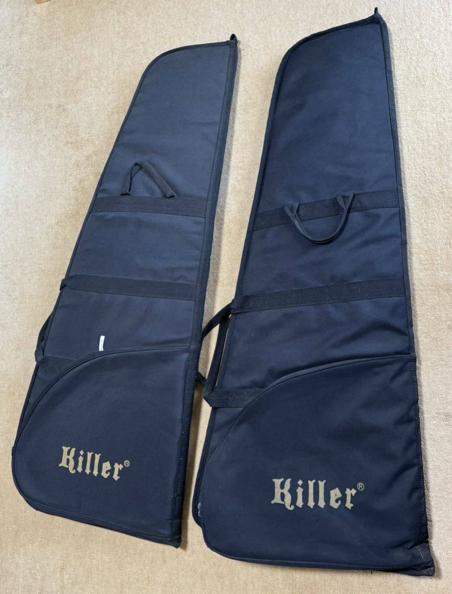 killer キラー ギター用 厚手の三角ギグバッグ中古と オマケで（使え