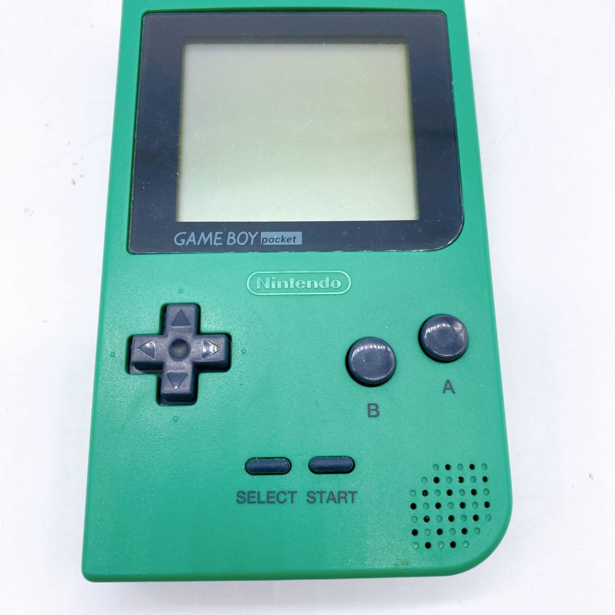 〈本体美品・箱説付属・動作確認済み〉GB ゲームボーイポケット 本体 グリーン（緑）MGB-001 GAMEBOY Pocket GREEN