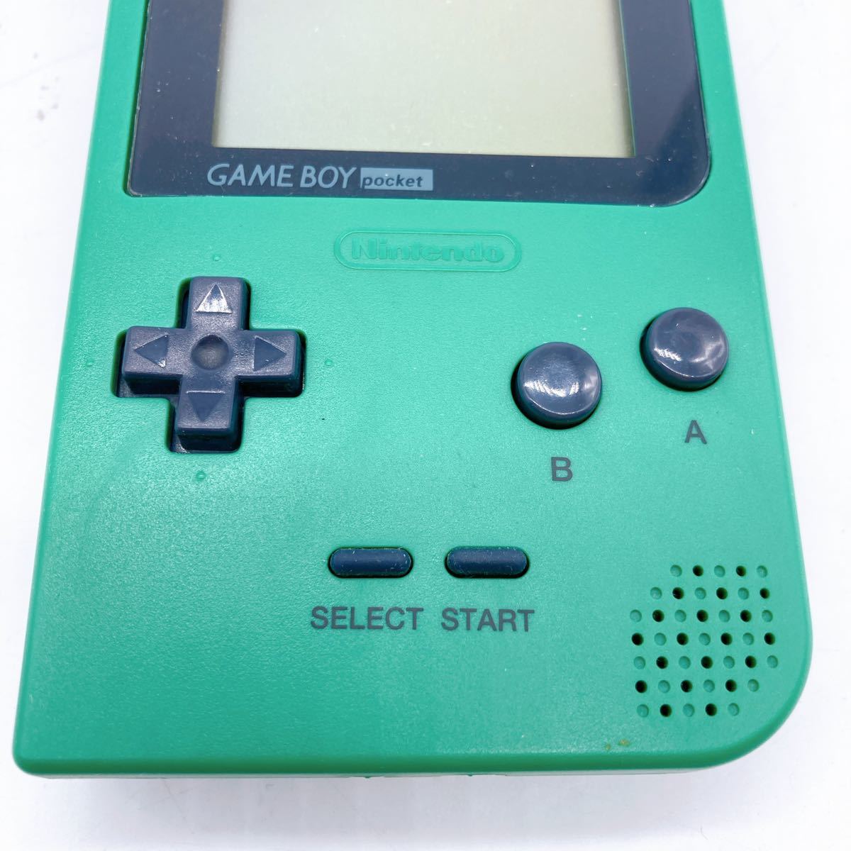 〈本体美品・箱説付属・動作確認済み〉GB ゲームボーイポケット 本体 グリーン（緑）MGB-001 GAMEBOY Pocket GREEN