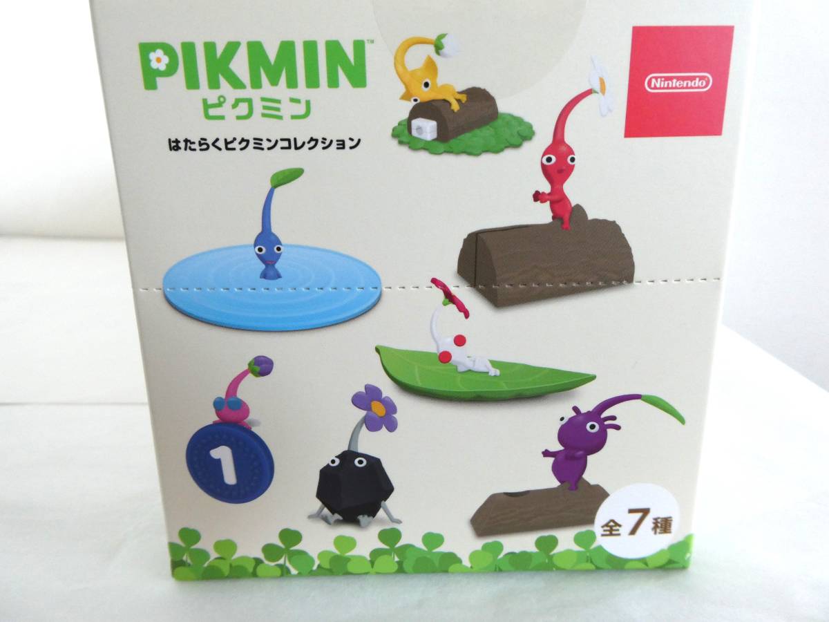 せ*り様 最安値　新品未使用　Pikmin はらたくピクミンコレクションBOXセ Nintendo】はたらくピクミンコレクション PIKMIN 全7種 BOX 未開封