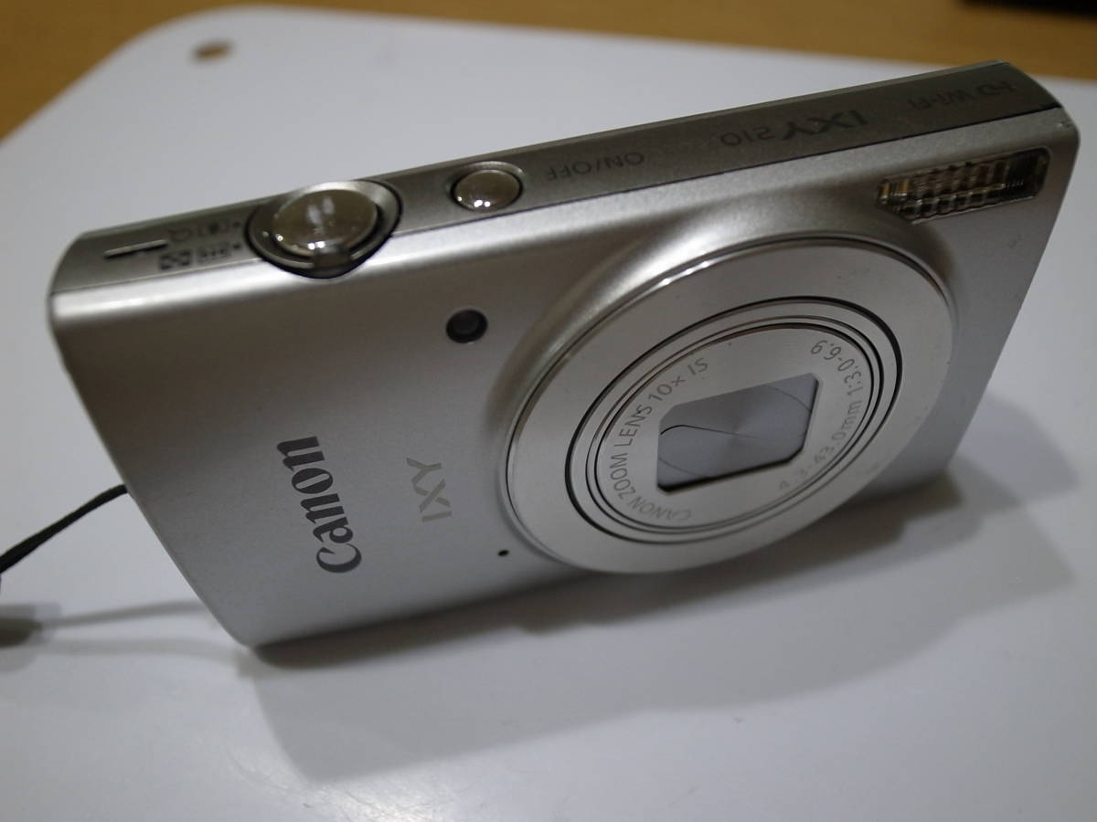 Canon IXY 210 シルバー/光学10倍ズーム Wi-Fi搭載 光学式手振れ補正付き