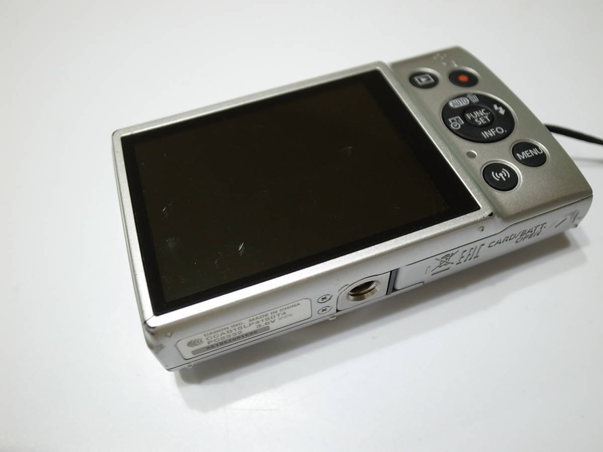 Canon IXY 210 シルバー/光学10倍ズーム Wi-Fi搭載 光学式手振れ補正付き