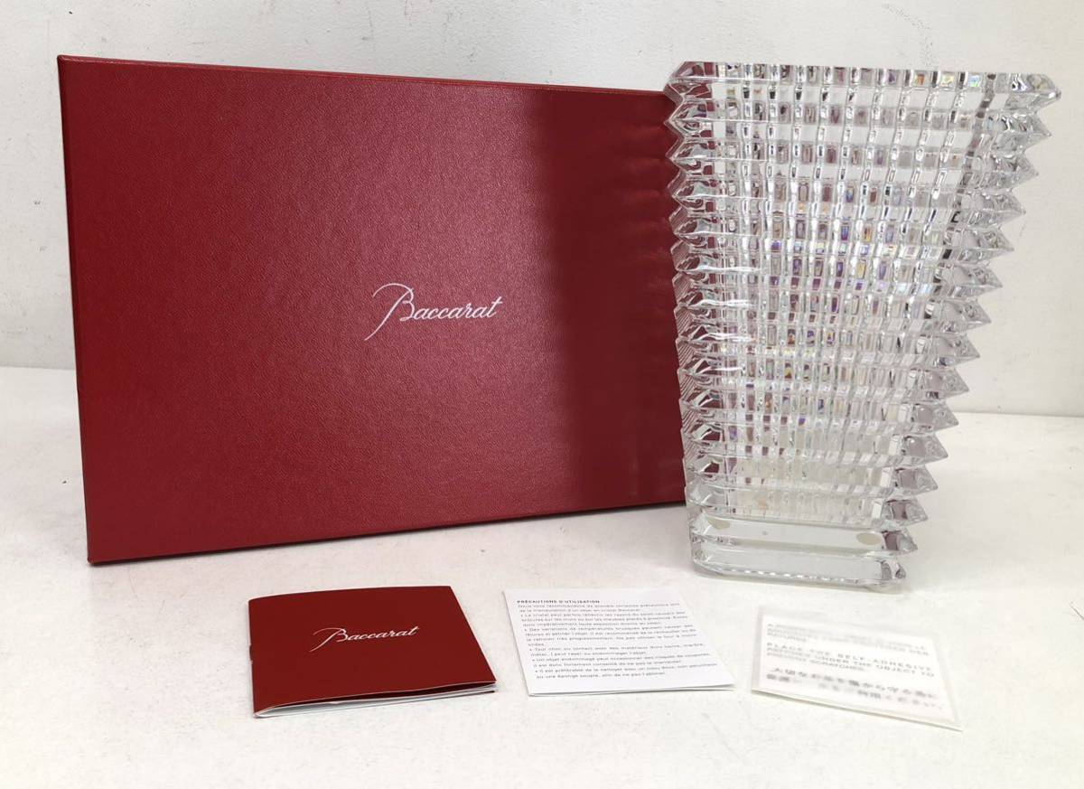 Baccarat バカラ クリスタルガラス 花瓶 箱付き 241225SK220354 バカラ