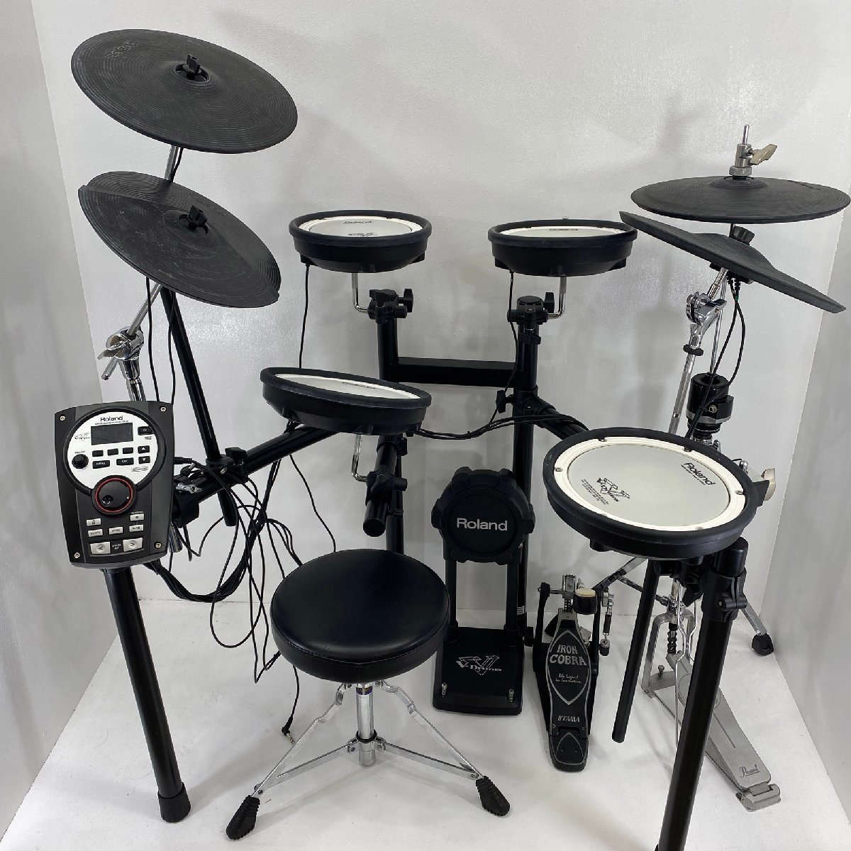 ○【中古】Roland TD-11KV ローランド 電子ドラム 一式 同梱不可　1円スタート