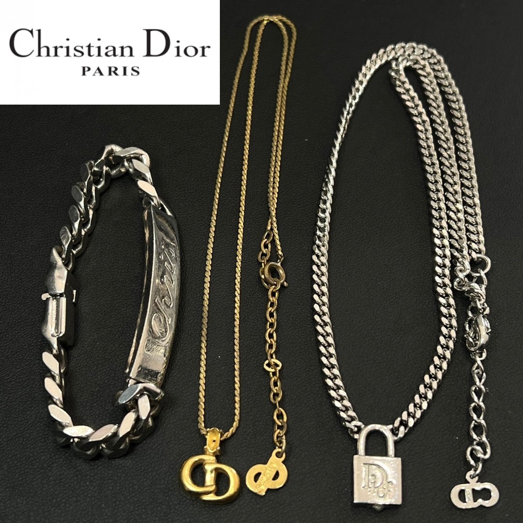 C) Dior ネックレス まとめ売り セット アクセサリー ブレスレット
