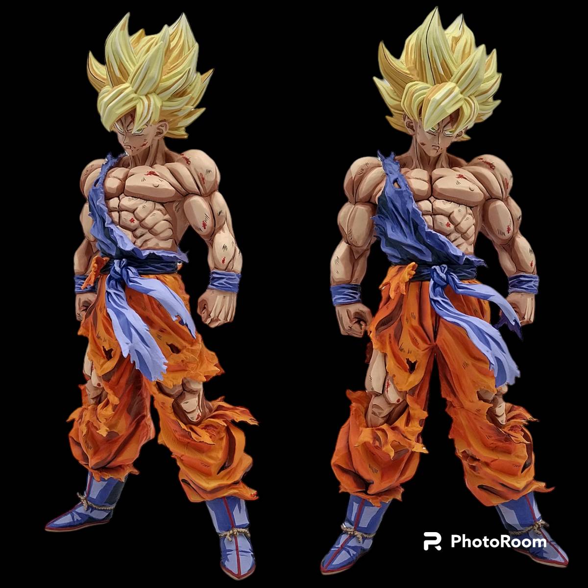 リペイント 二次元 フィギュア ドラゴンボール 孫悟空 スーパーサイヤ
