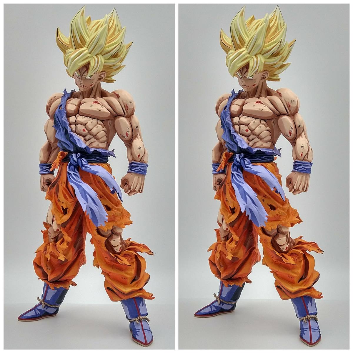 リペイント 二次元 フィギュア ドラゴンボール 孫悟空 スーパーサイヤ
