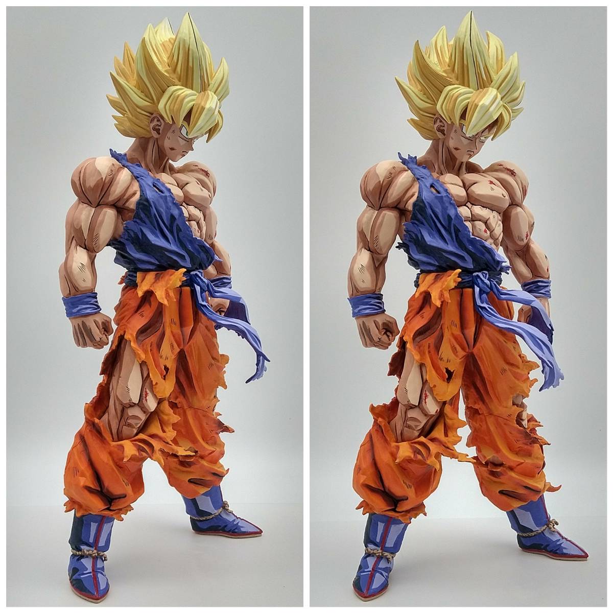 リペイント 二次元 フィギュア ドラゴンボール 孫悟空 スーパーサイヤ
