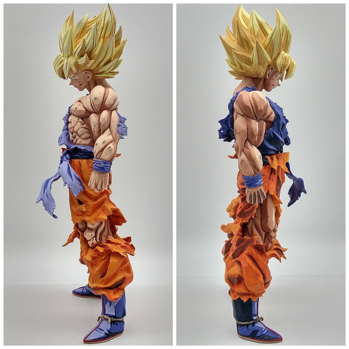 リペイント 二次元 フィギュア ドラゴンボール 孫悟空 スーパーサイヤ