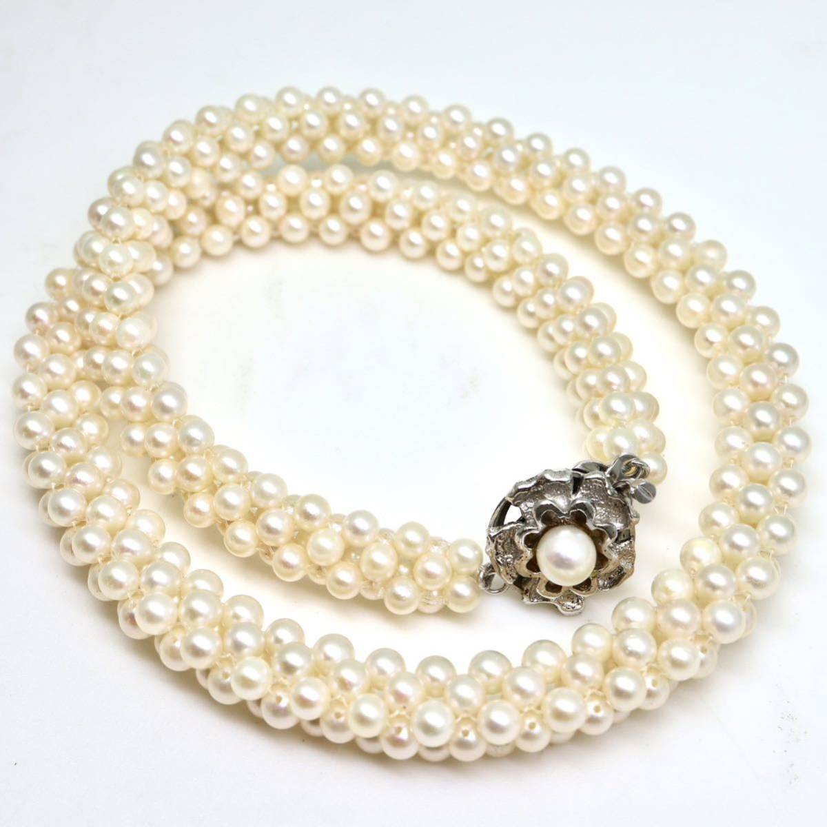 パール | 真珠 TASAKI タサキ 約6.8-7.2mm珠 約42cm 本真珠 田崎真珠