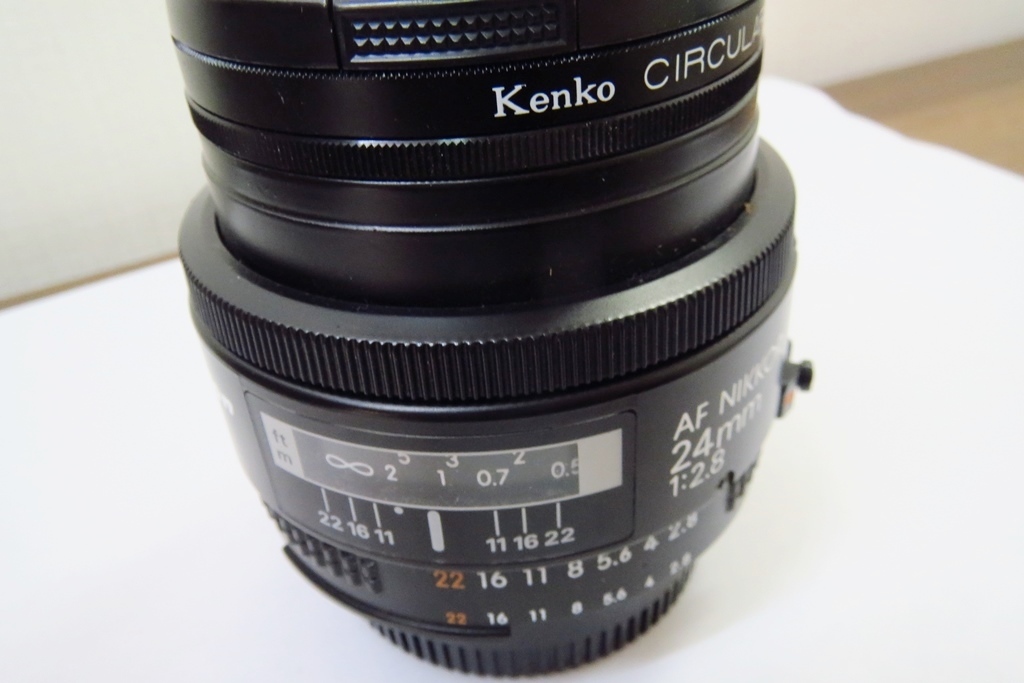 Nikon 24mm Nikkor Lens AF F2.8D Af AF-S 24Mm ED f⁄2.8 Black
