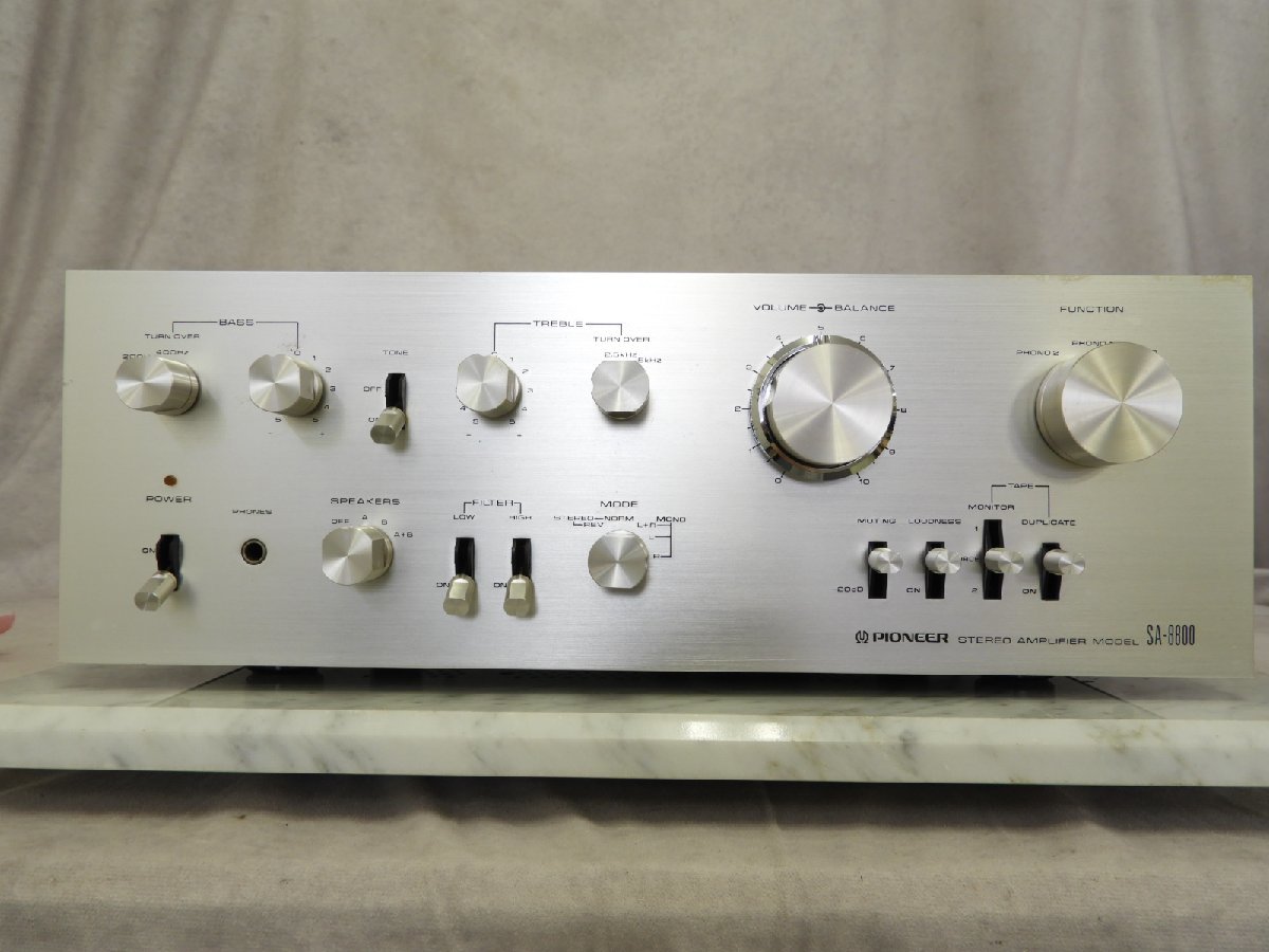 パイオニア SA-8800 Pioneer プリメインアンプ PIONEER 公式通販 SA 