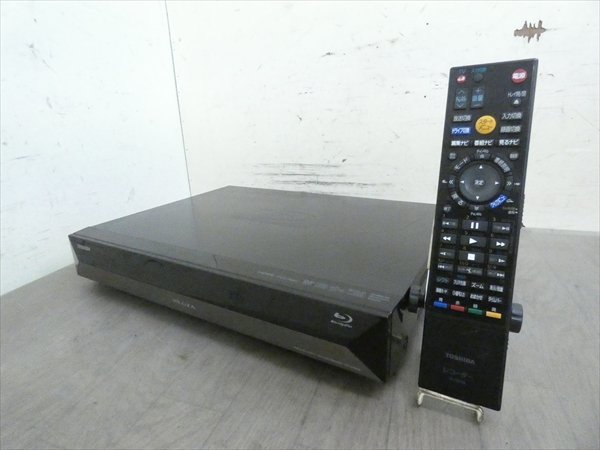 1TB☆10年☆東芝/REGZA☆HDD/BDレコーダー☆RD-BZ800☆リモコン付☆2番組同時録画 管CX15227