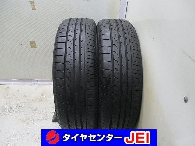 165-60R15 8.5分山 ヨコハマ ブルーアースRV02 2021年製 中古タイヤ【2本】送料無料(M15-5596）