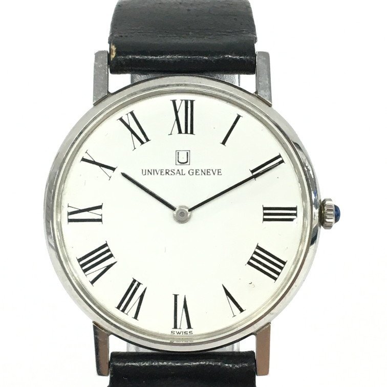 ✨UNIVERSALGENEVE✨ユニバーサルジュネーブ✨シルバー文字盤✨腕時計 Universal Geneve ユニバーサルジュネーブ 腕時計 842109 2 743 917 箱