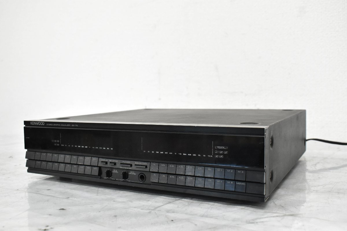 グラフィックイコライザー KENWOOD ケンウッド 動作良好 激レアGE-7i