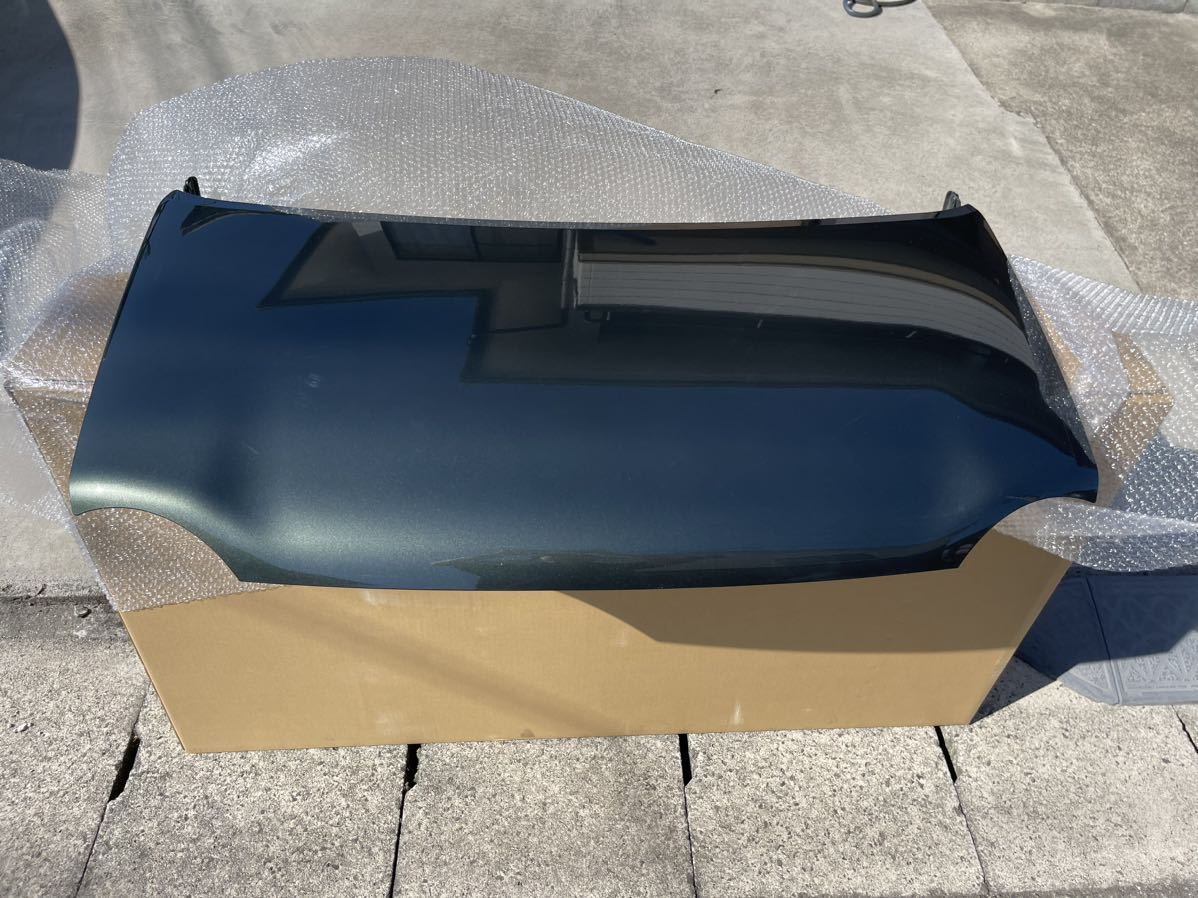 美品 ハスラー MR31S/MR41S ボンネットフード ZVD グリーン ハスラー MR31S&frasl;MR41S ボンネットフード -ハスラー 20-13☆MR31S 個人宅