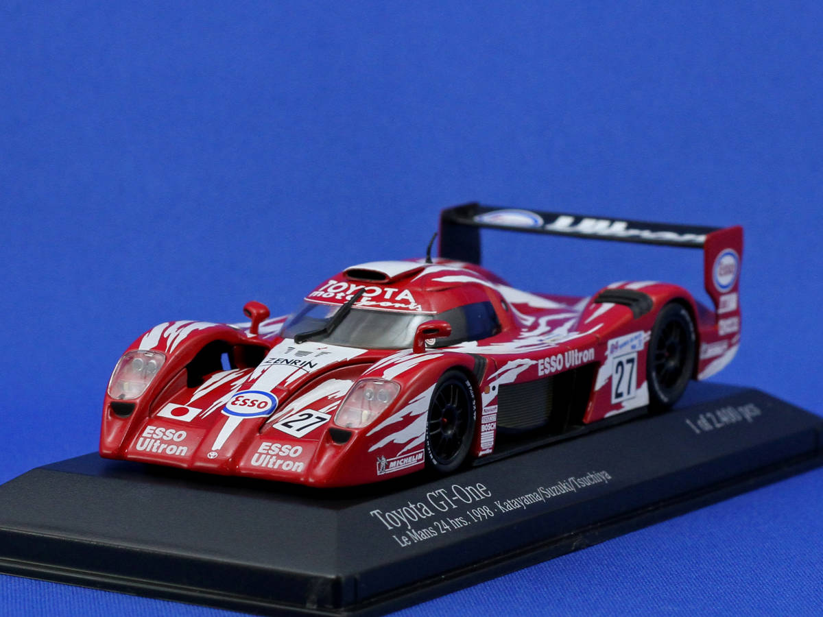 Spark Toyota TS020 GT-One #27 Toyota Motorsport Le Mans 1998 1⁄43 Scal
