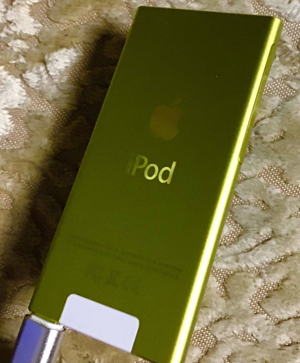 iPod nano イエロー 16GB Apple 第7世代 MD476J⁄A アップル - nano第7世代