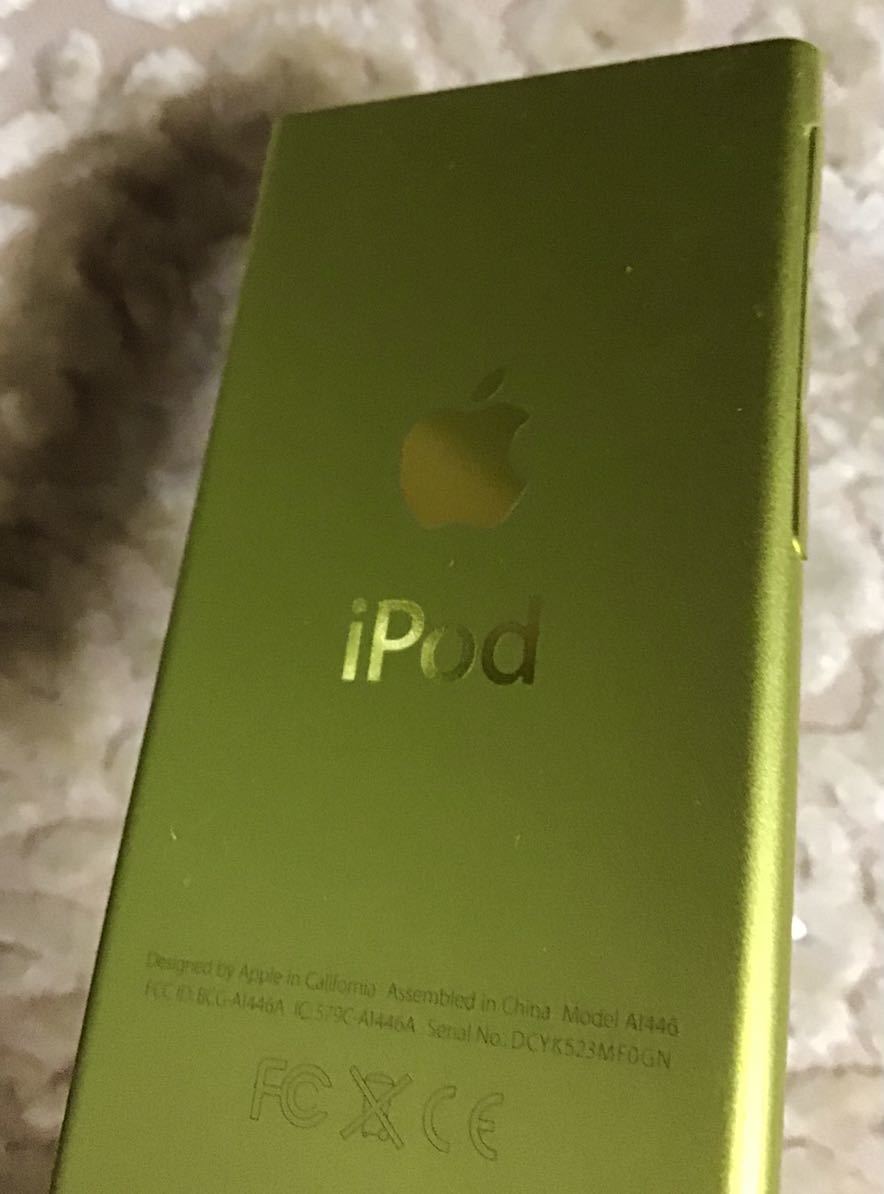iPod nano イエロー 16GB Apple 第7世代 MD476J⁄A アップル - nano第7世代