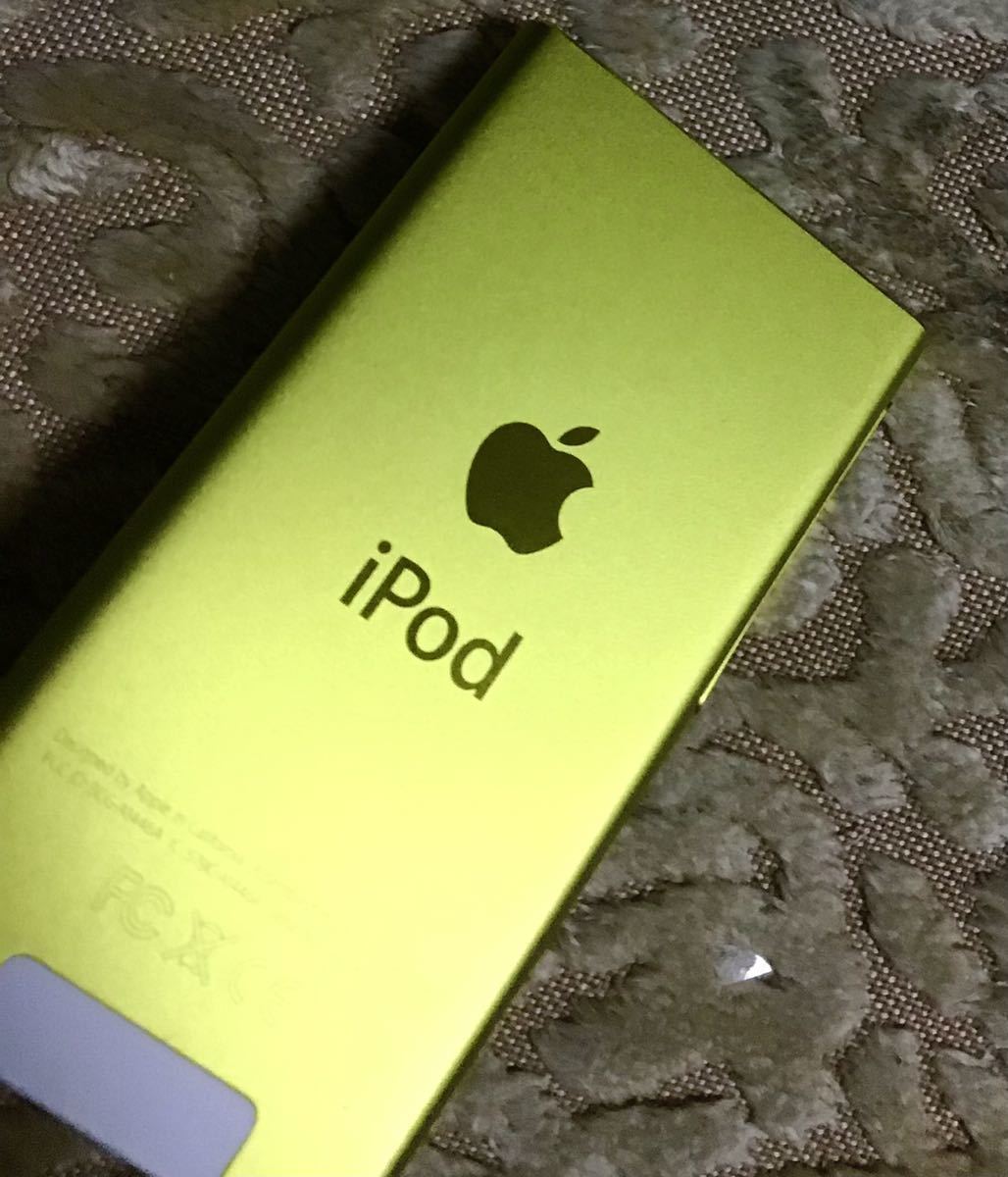 iPod nano イエロー 16GB Apple 第7世代 MD476J⁄A アップル - nano第7世代