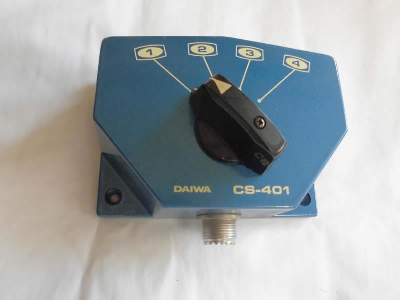 CS-401 DAIWA アンテナ切替器 ダイワ CS-401 1回路4接点 同軸切替器