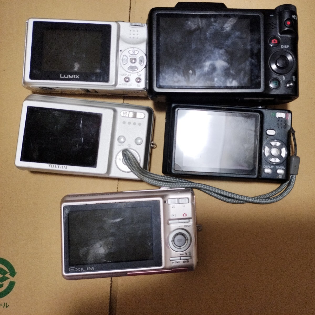 ★3台セット★panasonic casio pentax コンデジ ☆3台セット☆panasonic casio pentax コンデジ