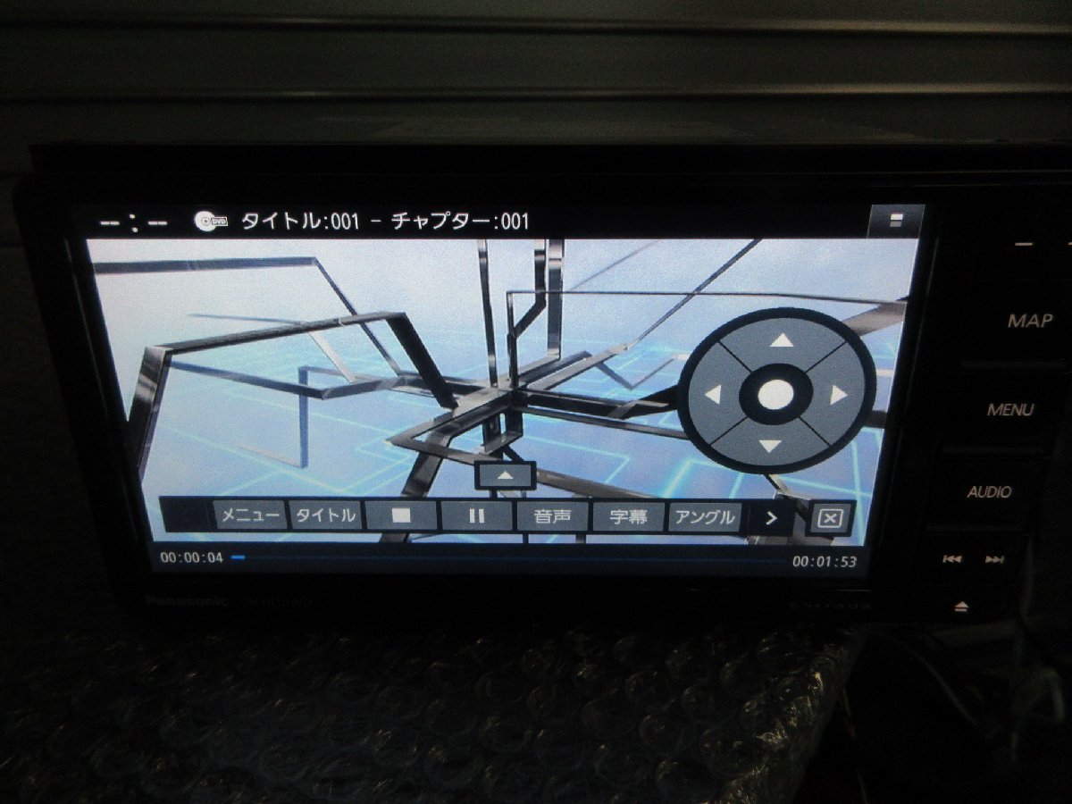 パナソニック CN-HE01WD ストラーダ CD/DVD/FM/AM/Bluetooth フルセグ