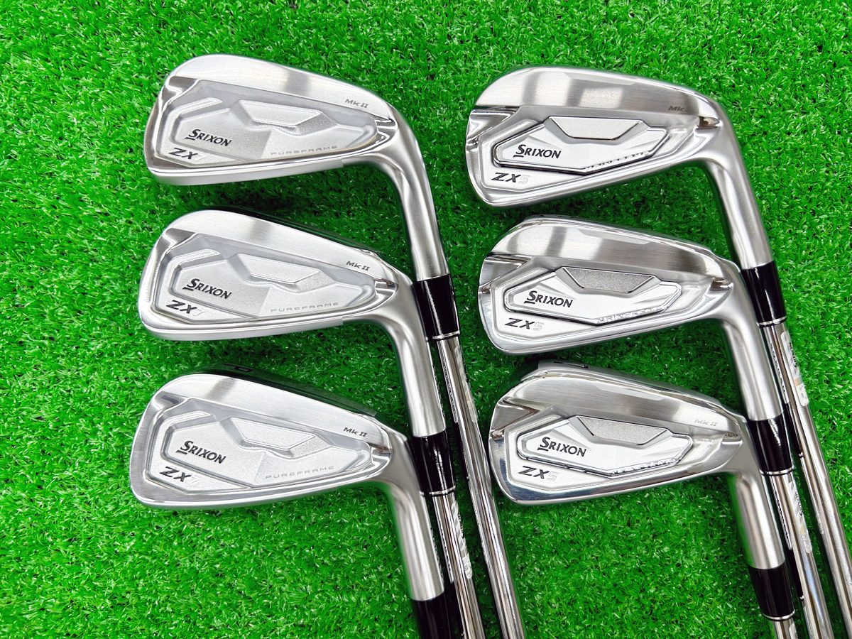 SRIXON ZX5MKⅡ ZX7MKⅡ コンボアイアン5-P 6本セット 中古/美品】スリクソン ZX5 & ZX7 Mk II コンボアイアン 6本セット