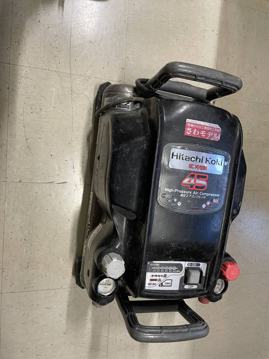 日立工機 高圧コンプレッサー EC1445 ジャンク 日立工機 高圧 日立工機 高圧コンプレッサー EC1445 ジャンク 日立工機 高圧