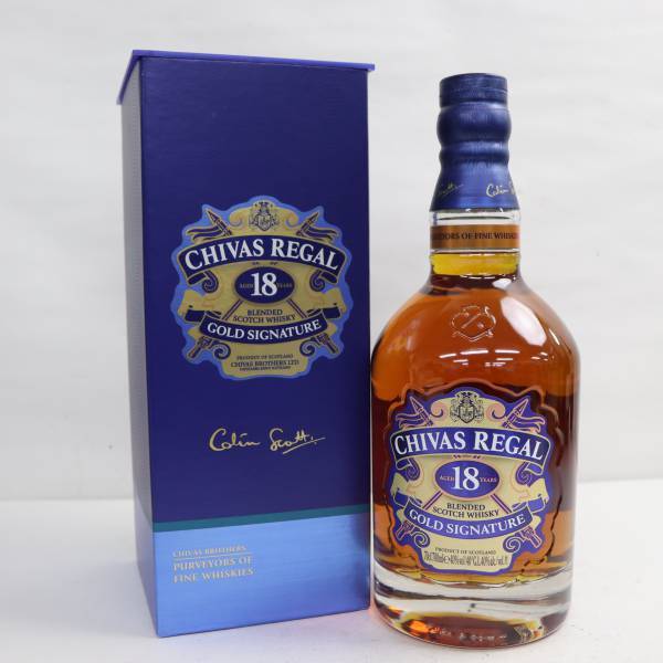 CHIVAS REGAL（シーバスリーガル）18年 ゴールドシグネチャー 40％ 700ml E23K130011