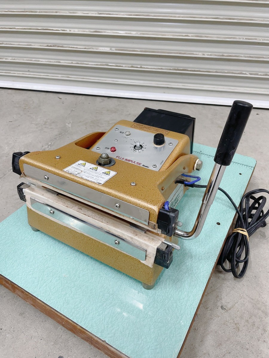 中古 富士インパルス 卓上シーラー FT-230 手動式 厚物ガゼット袋用 