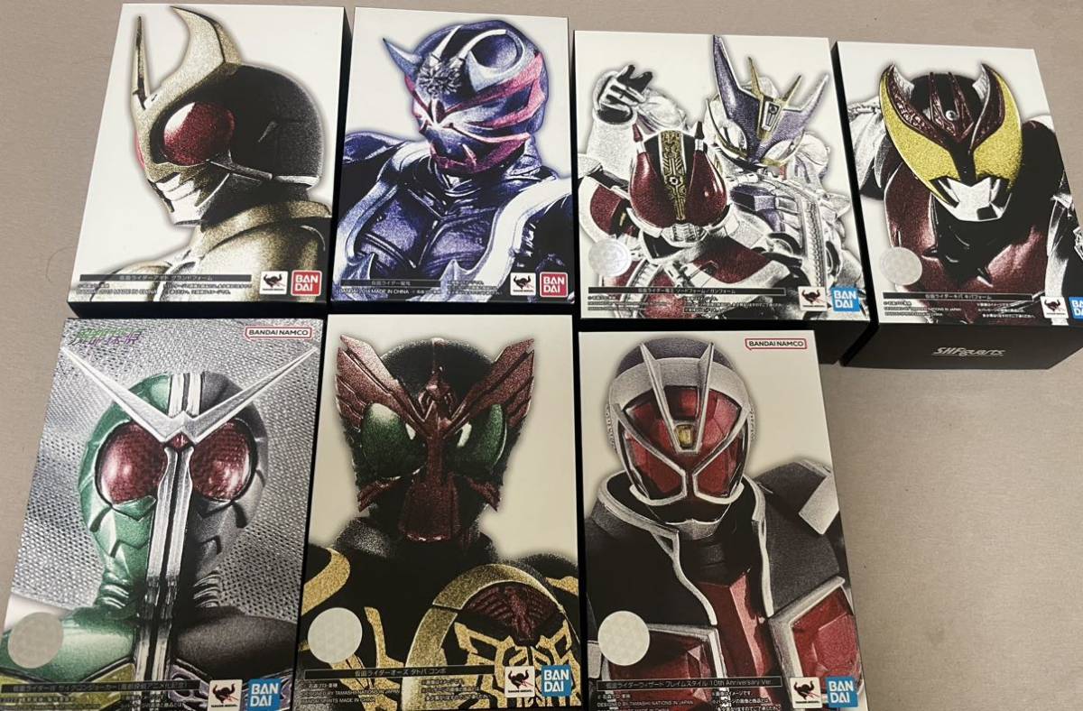 S.H.Figuarts 真骨彫製法 仮面ライダーアギト 響鬼 電王 キバ W オーズ  