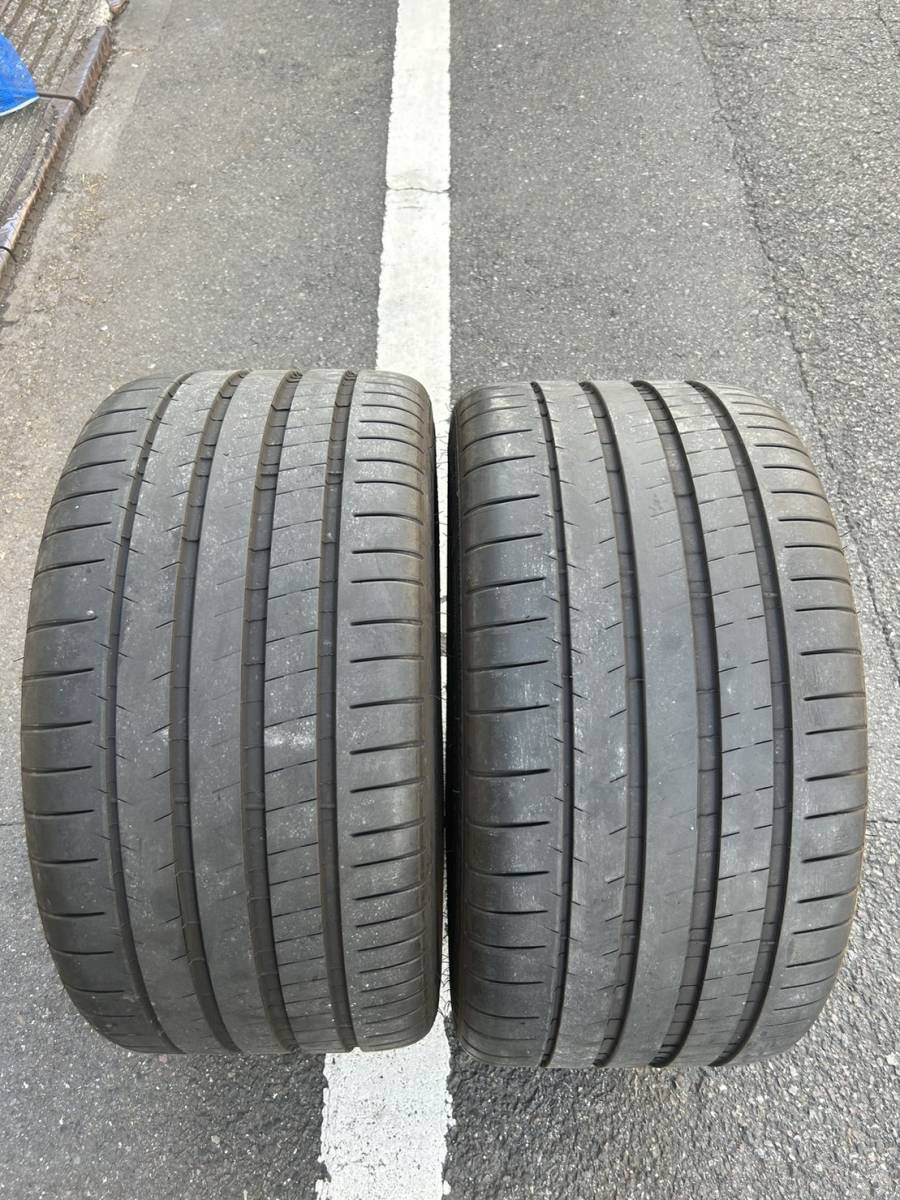 ポルシェ承認マーク付 ミシュラン パイロットスーパースポーツ 295/35R20 2020年製 2本セット MICHELIN Pilot Super Sport