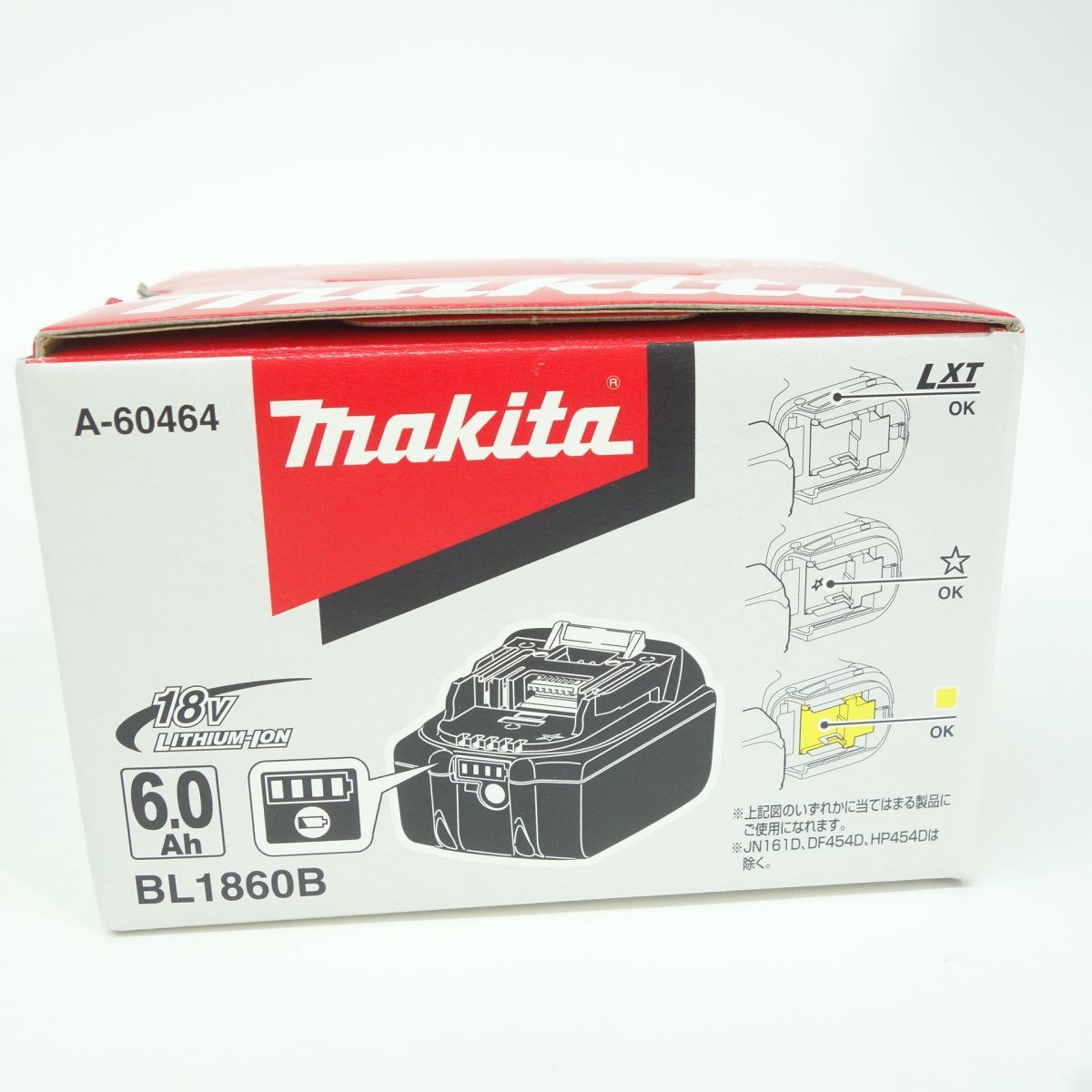 100%新品，定番 104 makita マキタ リチウムイオンバッテリー BL1860B 18V 6.0Ah(その他)｜売買されたオークション情報、yahooの商品情報をアーカイブ公開 - オークファン その他