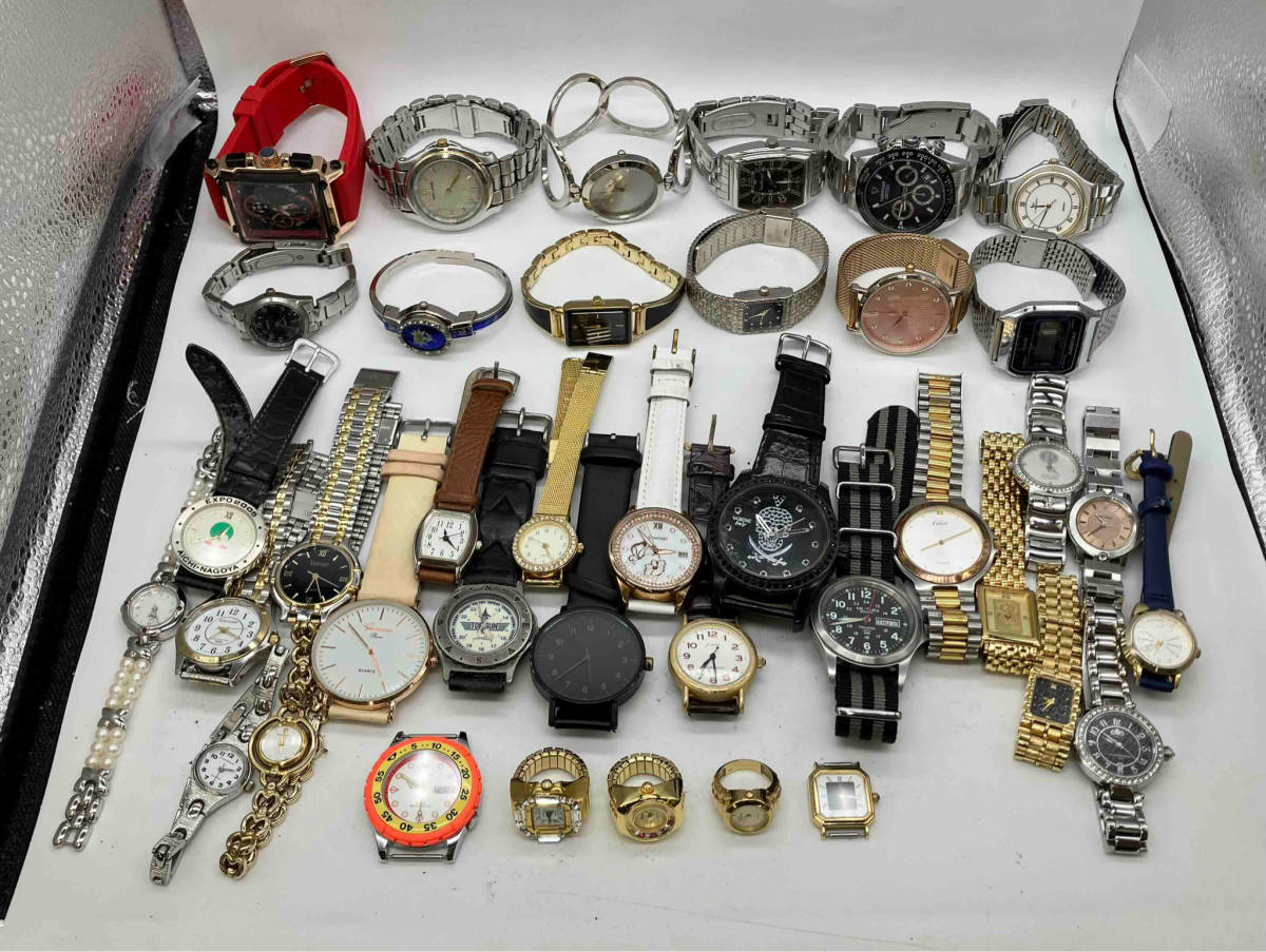 1円スタート】【ジャンク】 ファッション腕時計まとめ売り39点セット